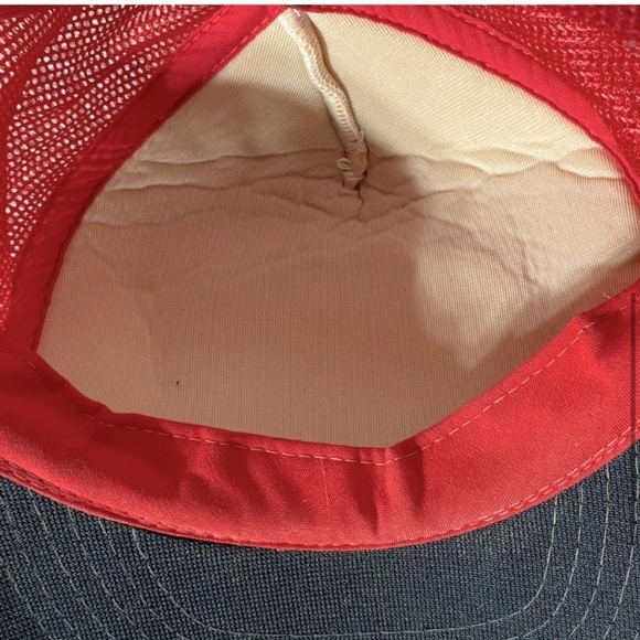 Vintage Instant Road Repair Mesh Back Snap Back Trucker Hat - Picture 6 of 9